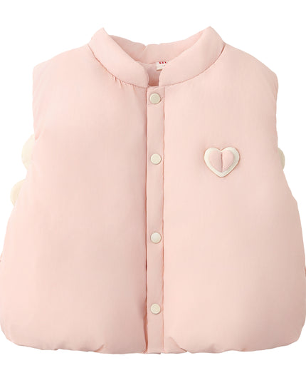 kids atelier banblu Light Pink Winged Vest