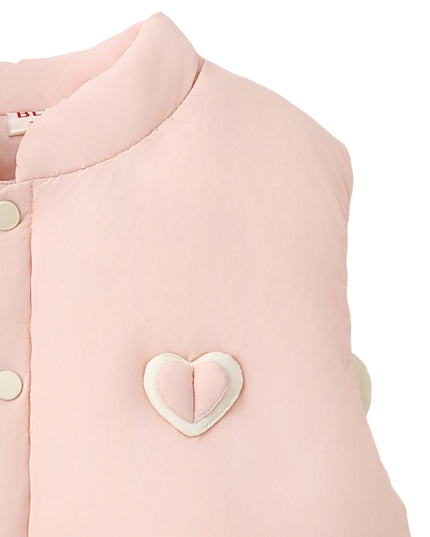 kids atelier banblu Light Pink Winged Vest