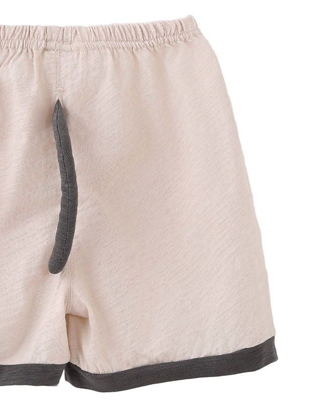 kids atelier banblu kids atelier banblu Beige Cat Pajama Set