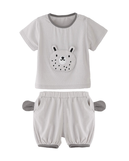 kids atelier banblu Gray Bear Ear Set