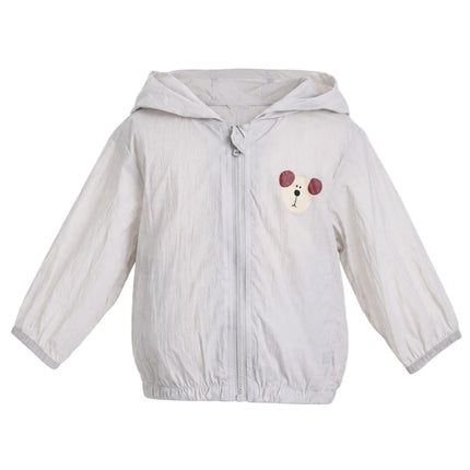 kids atelier banblu Gray Pocket Hooded Jacket