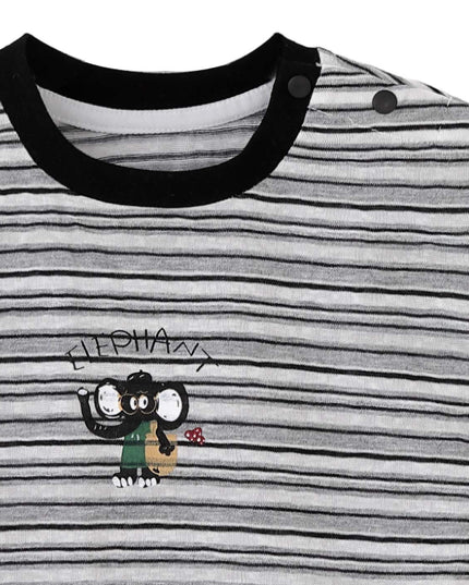 kids atelier banblu Gray Elephant Pocket Set