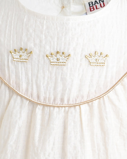 White Crown Romper