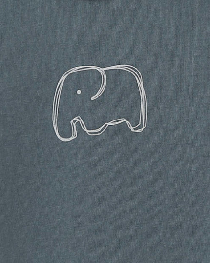 Blue Elephant Short Set