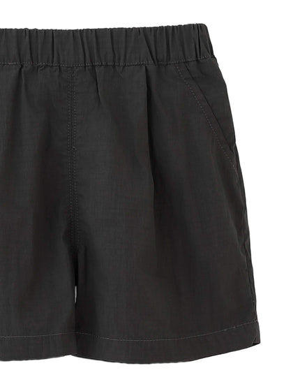 kids atelier banblu Brown Elephant Short Set