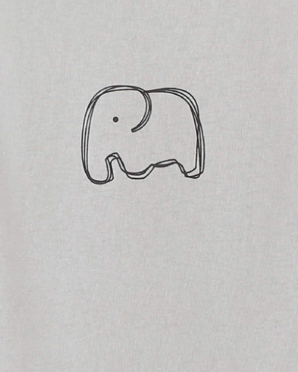 Brown Elephant Short Set