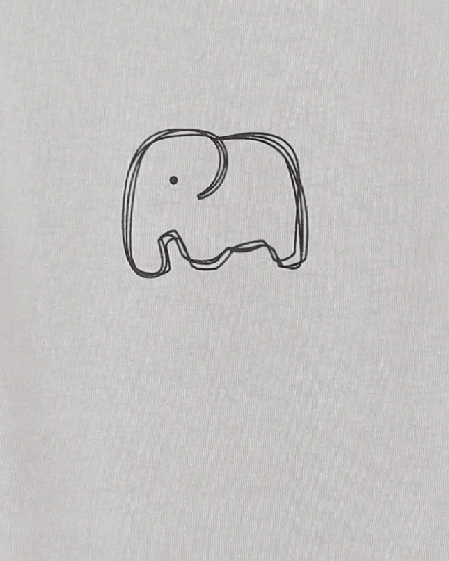 Brown Elephant Short Set