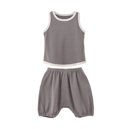 kids atelier banblu Gray Trim Set