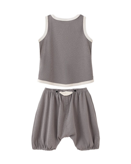 kids atelier banblu Gray Trim Set