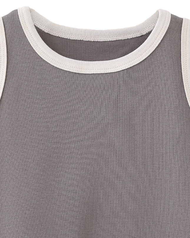 kids atelier banblu Gray Trim Set
