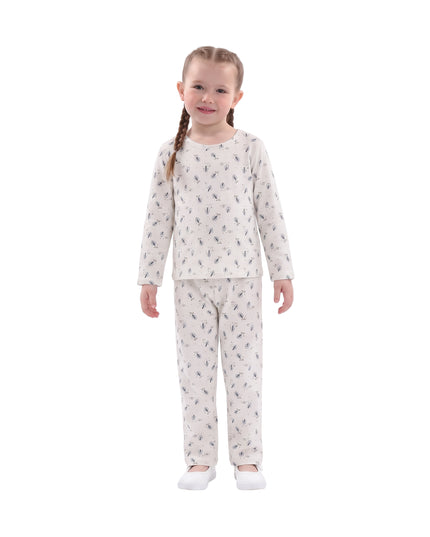kids atelier banblu White Feather Sleepwear Set