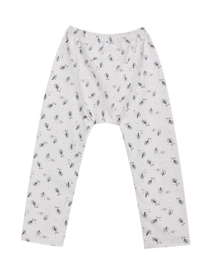 kids atelier banblu White Feather Sleepwear Set