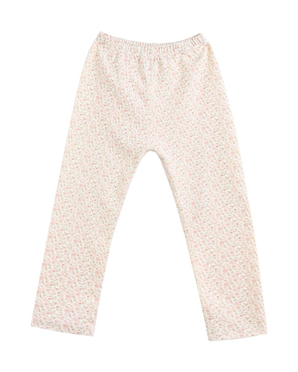 kids atelier banblu Cream Floral Sleepwear Set