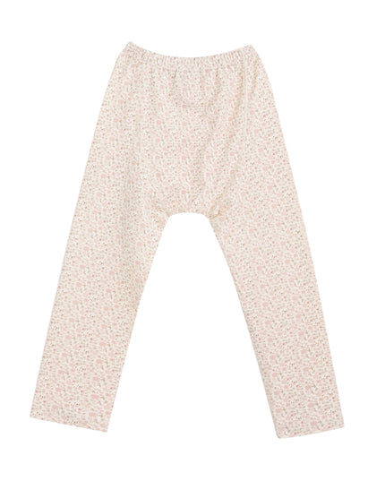 kids atelier banblu Cream Floral Sleepwear Set