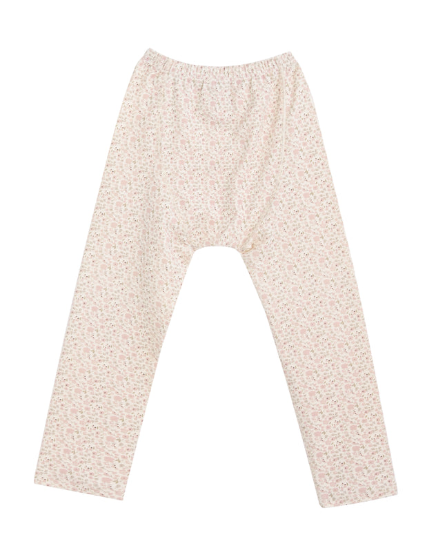 kids atelier banblu Cream Floral Cotton Pajama Set
