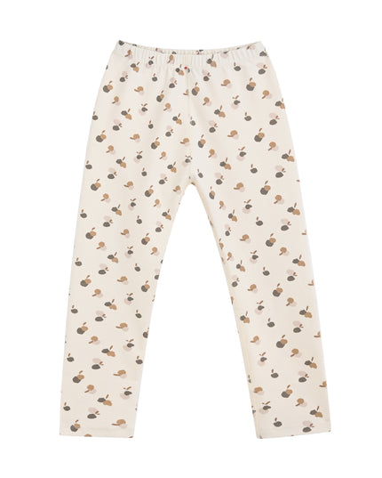 kids atelier banblu Cream Acorn Sleepwear Set