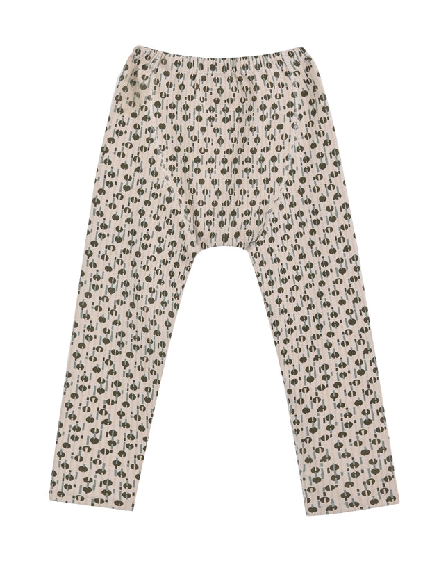kids atelier banblu Light Gray Panda Cotton Pajama Set
