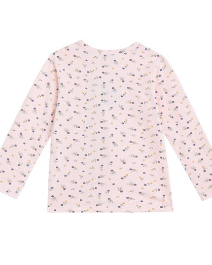 kids atelier banblu Pink Floral Sleepwear Set