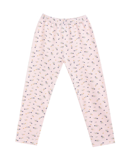 kids atelier banblu Pink Floral Sleepwear Set