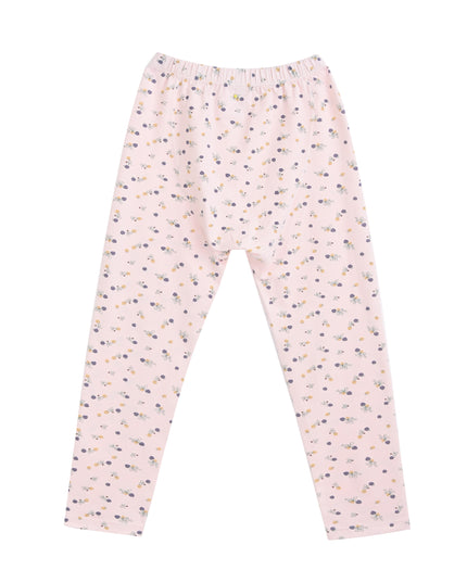 kids atelier banblu Pink Floral Sleepwear Set