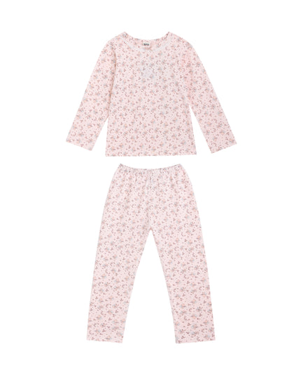 kids atelier banblu Pink Blossom Sleepwear Set