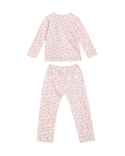 kids atelier banblu Pink Blossom Sleepwear Set