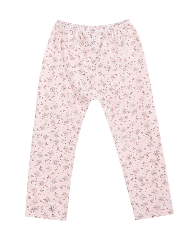 kids atelier banblu Pink Blossom Cotton Pajama Set