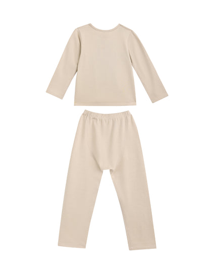kids atelier banblu Beige Dream Sleepwear Set
