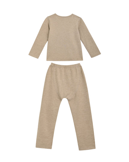 kids atelier banblu Gray Dream Sleepwear Set
