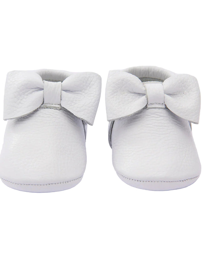 kids atelier banblu White Bow Booties
