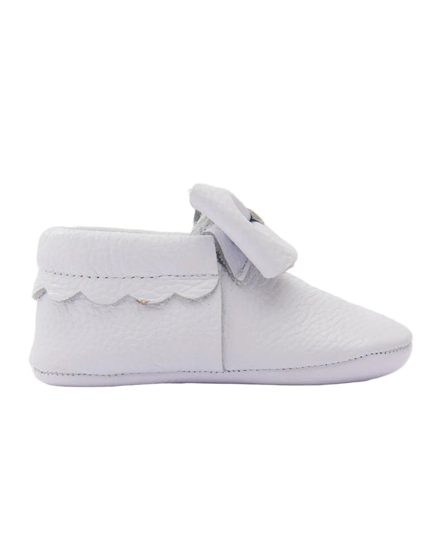 kids atelier banblu White Bow Booties