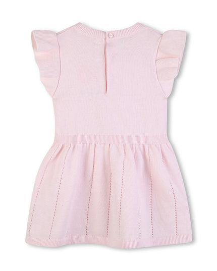 kids atelier billieblush Light Pink Knit Baby Dress