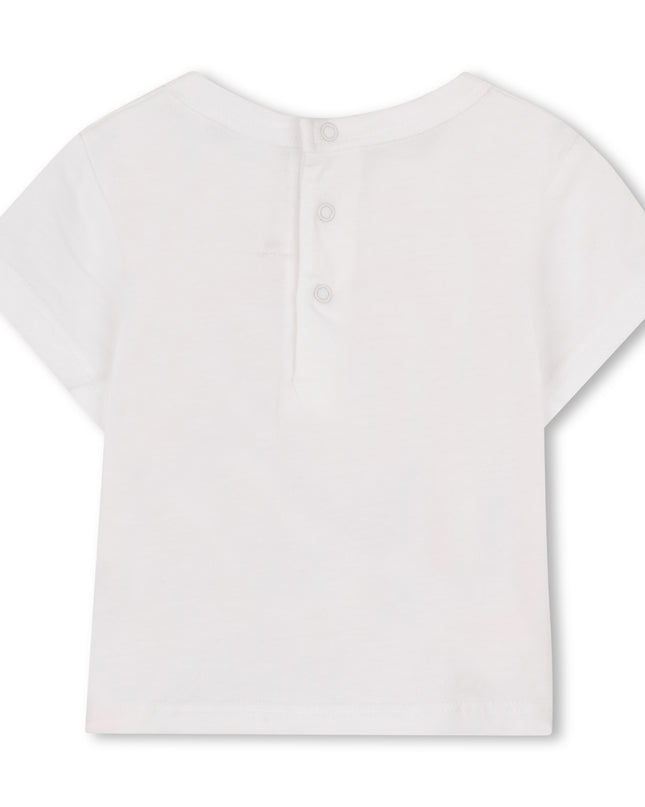 Kids Atelier Billieblush Light Blue Outfit with Strawberries