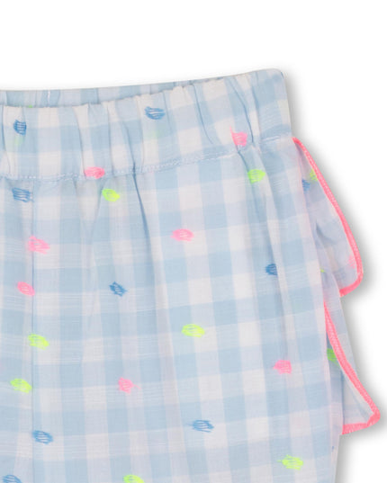 Kids Atelier Billieblush Light Blue Outfit with Strawberries