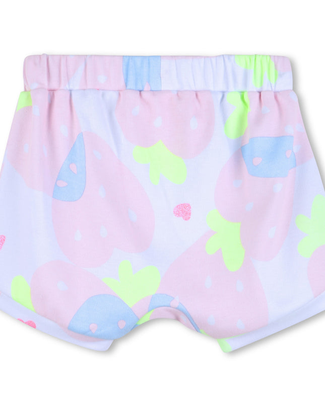 kids atelier Billieblush Light Pink Baby Top & Shorts Set