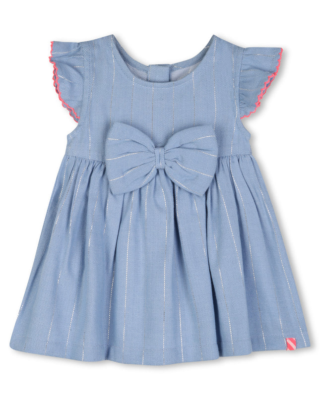 kids atelier billieblush Light Blue Baby Dress with Bow