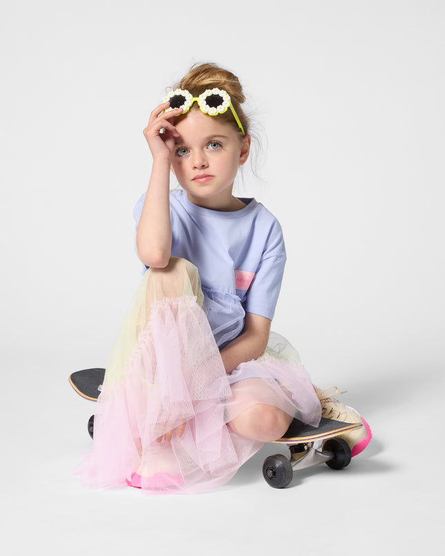 kids atelier billieblush Angel Blue Tulle Kids’ Dress