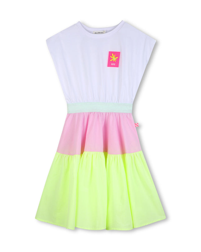 kids atelier billieblush White & Color-Block Kids’ Dress