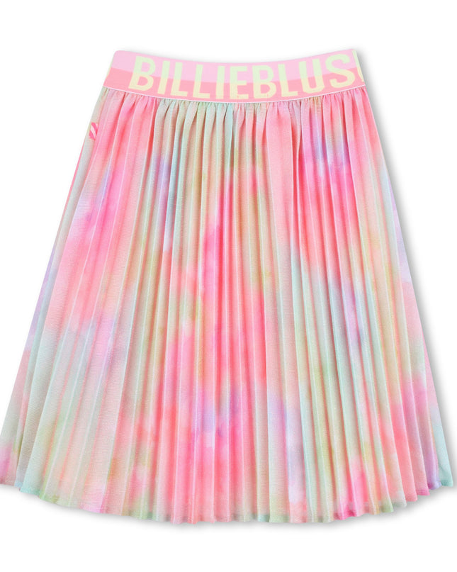 kids atelier billieblush Pastel Tie-Dye Pleated Kids’ Skirt
