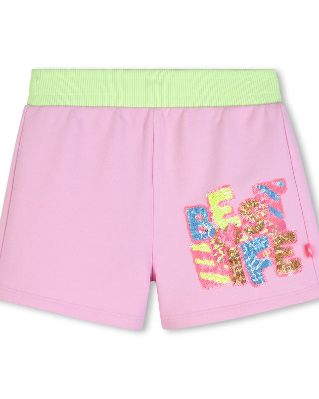 kids atelier billieblush Pink Elastic-Waist Kids’ Shorts