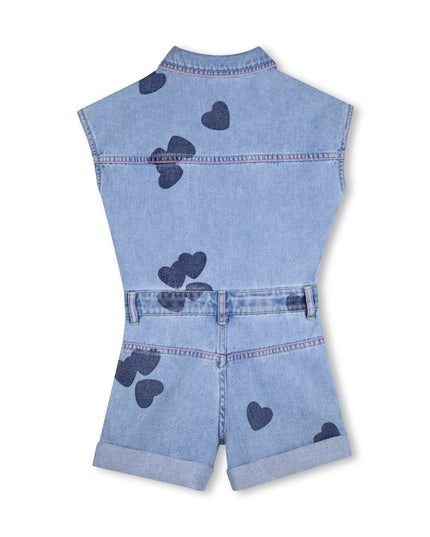 kids atelier billieblush Light Blue Denim Kids’ Romper
