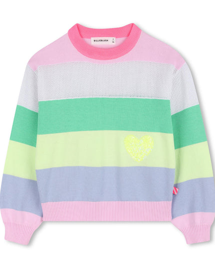 kids atelier billieblush Multicolored Stripe Sweater