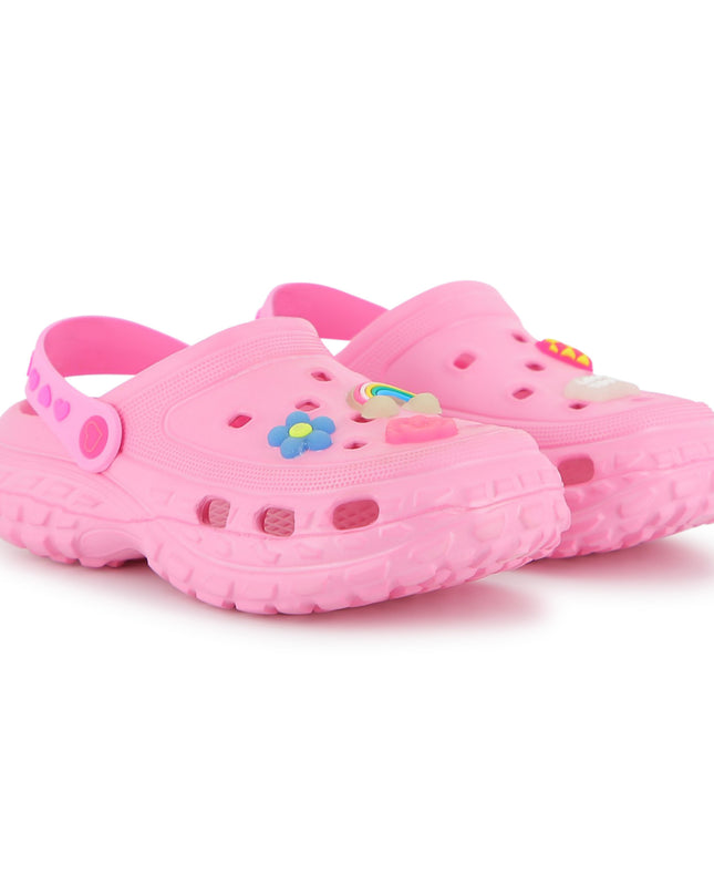 kids atelier billieblush Pink Charm Clogs