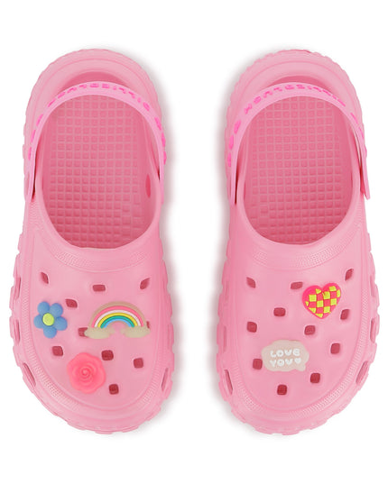 kids atelier billieblush Pink Charm Clogs