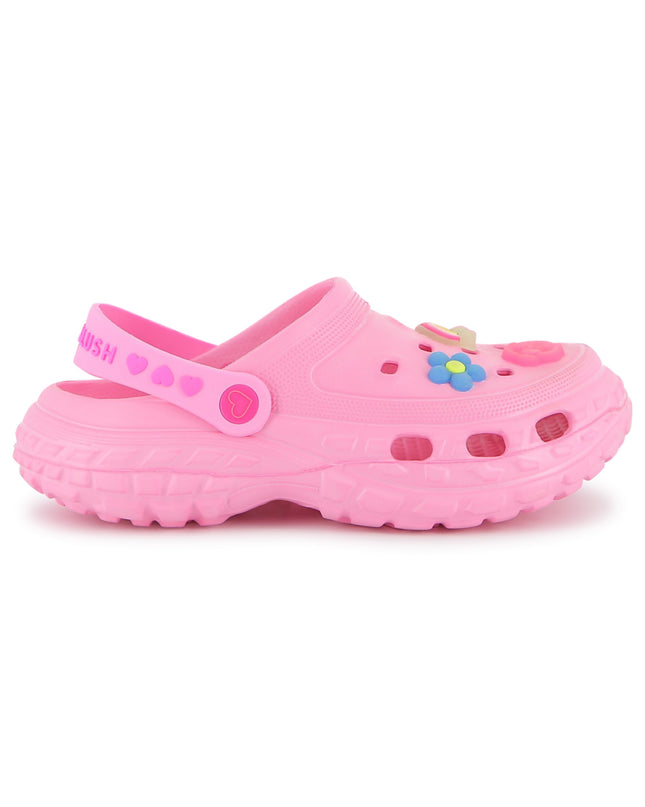 kids atelier billieblush Pink Charm Clogs