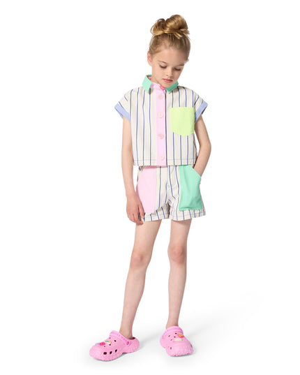 kids atelier billieblush Pink Charm Clogs