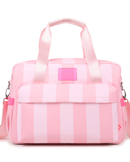 kids atelier billieblush Pink Striped Diaper Bag