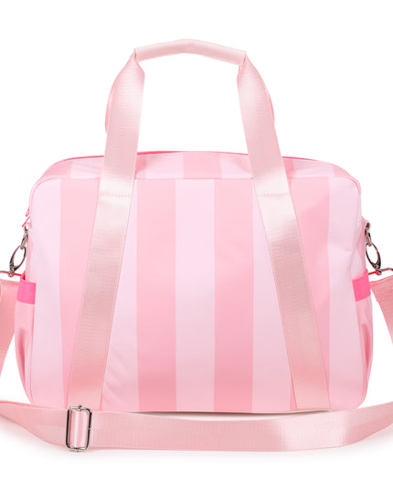 kids atelier billieblush Pink Striped Diaper Bag