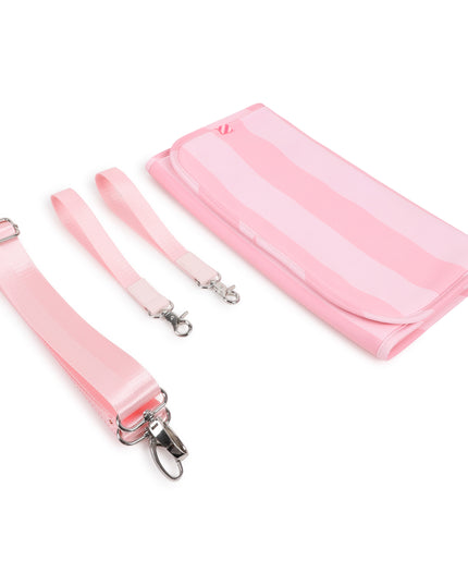 kids atelier billieblush Pink Striped Diaper Bag