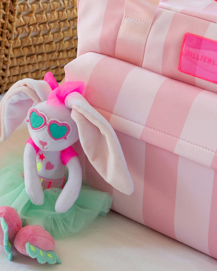 kids atelier billieblush Pink Striped Diaper Bag